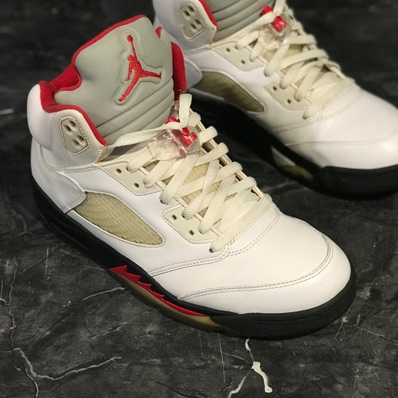Retro Jordan 5 “ Fire Red “ 2013” main image 4